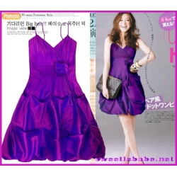 Sweeteibabe S09 Bubble Prom/Party/Cocktail/Evening Dress Purple S/M/L/XL